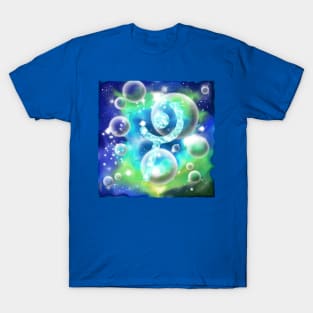 White Mage Galaxy T-Shirt